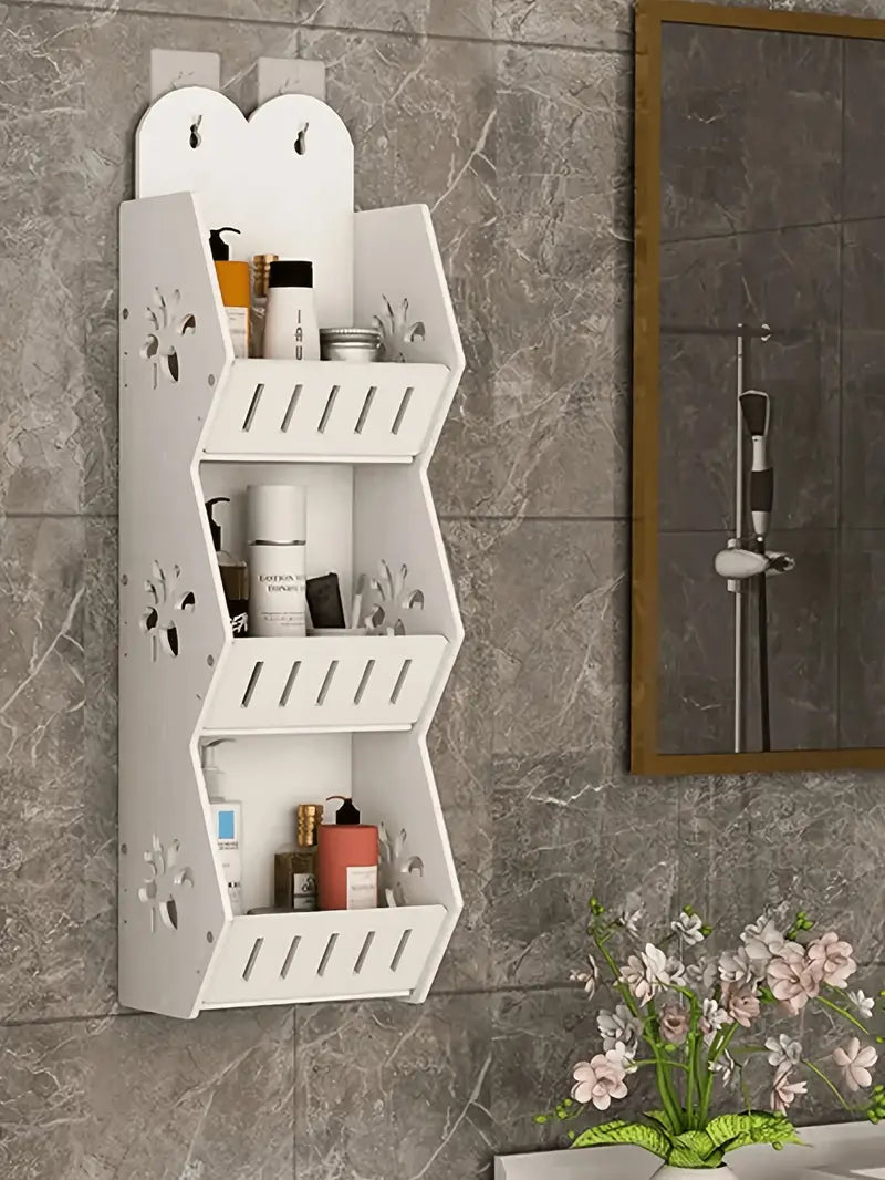 3 LAYER WALL STORAGE RACK رف تخزين جداري 3 طوابق