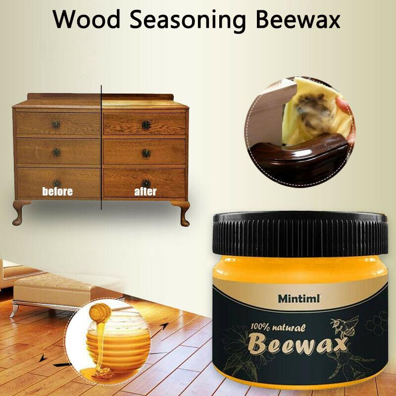 Beewax | Wood Polish and Cleaner for Furniture Care شمع النحل | ملمع ومنظف الخشب للعناية بالأثاث