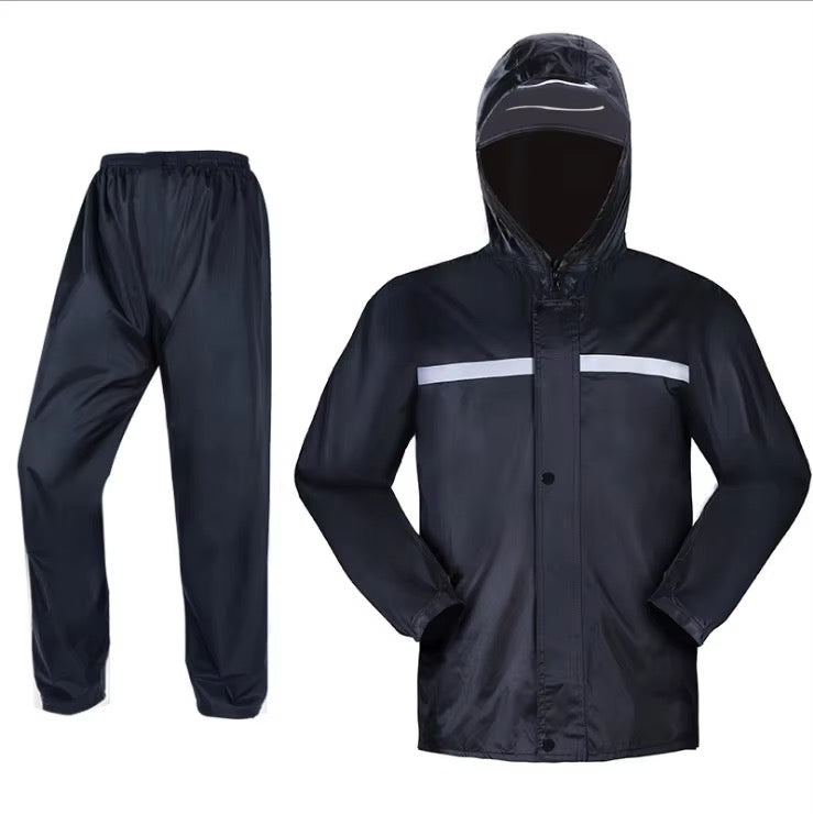 Motorcycle Waterproof Rain Coat معطف مطر مقاوم للماء للدراجات النارية