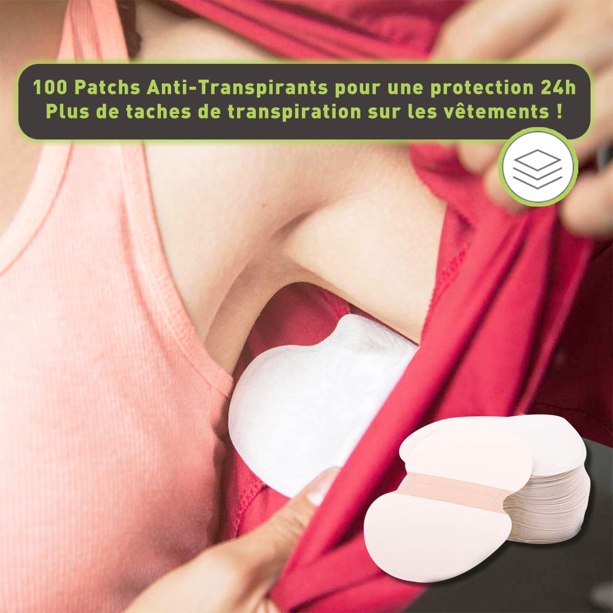 28 Pcs Anti Perspiration Patch لاصقات مضادة للتعرق | 28 قطعة