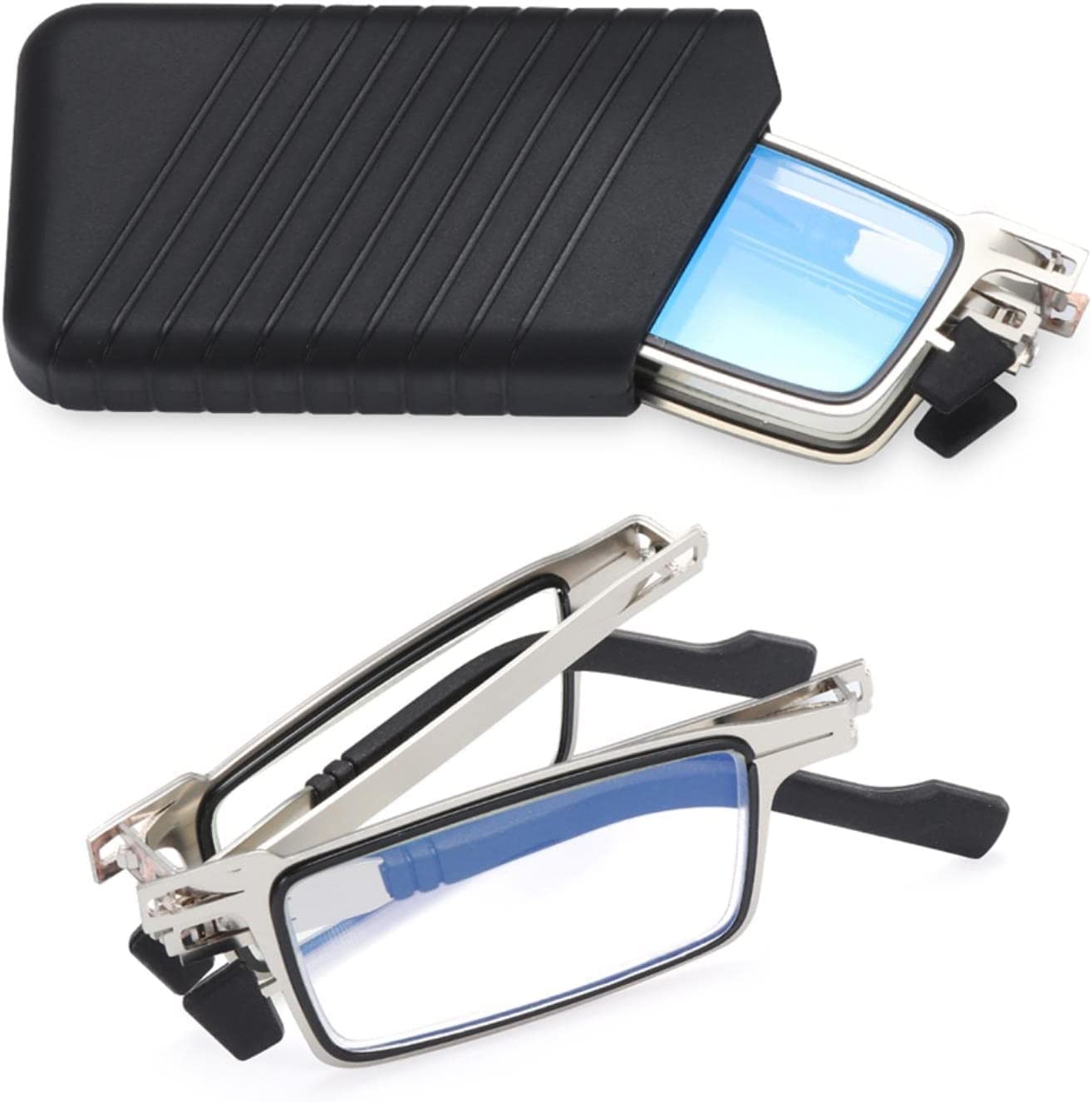 Titanium Foldable Reading Glasses نظارات قراءة تيتانيوم قابلة للطي