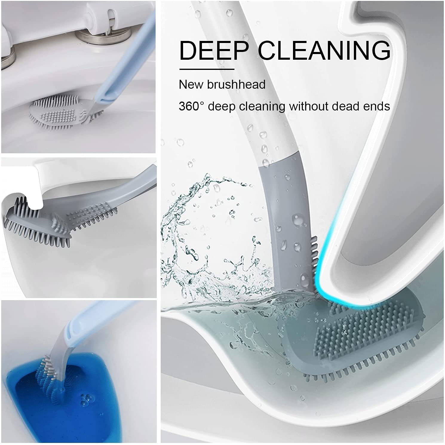 ( Buy 1 Get 1 Free ) Golf Head Toilet Brush فرشاة تواليت برأس غولف (اشتري 1 واحصل على 1 مجاناً)