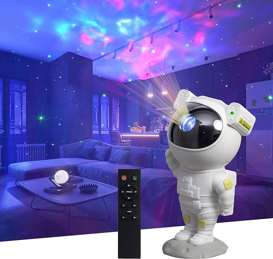 Astronaut Galaxy Star Projector | Big Size جهاز عرض نجوم المجرة بشكل رائد فضاء | حجم كبير