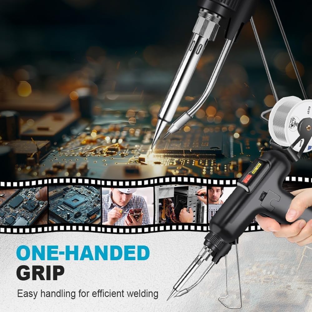 Automatic Electric Soldering Gun + Roll