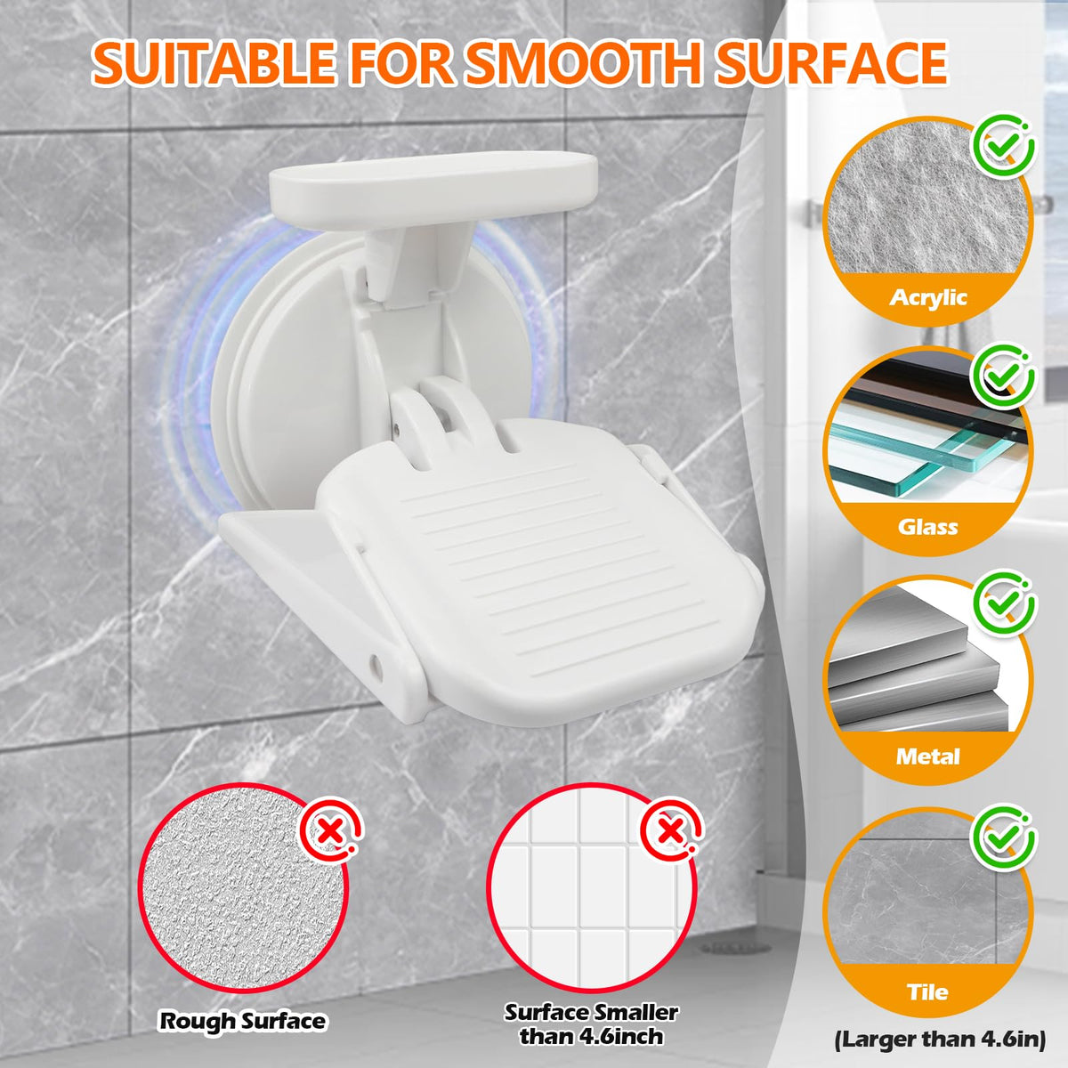 Shower Shaving Foot Rest