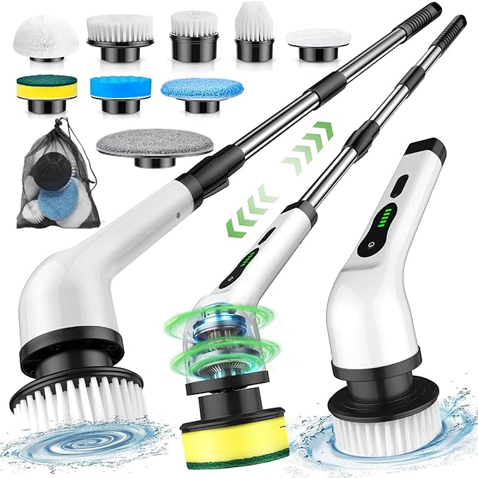 Spin Scrubber – 9-in-1 Rotating Cleaning Brush