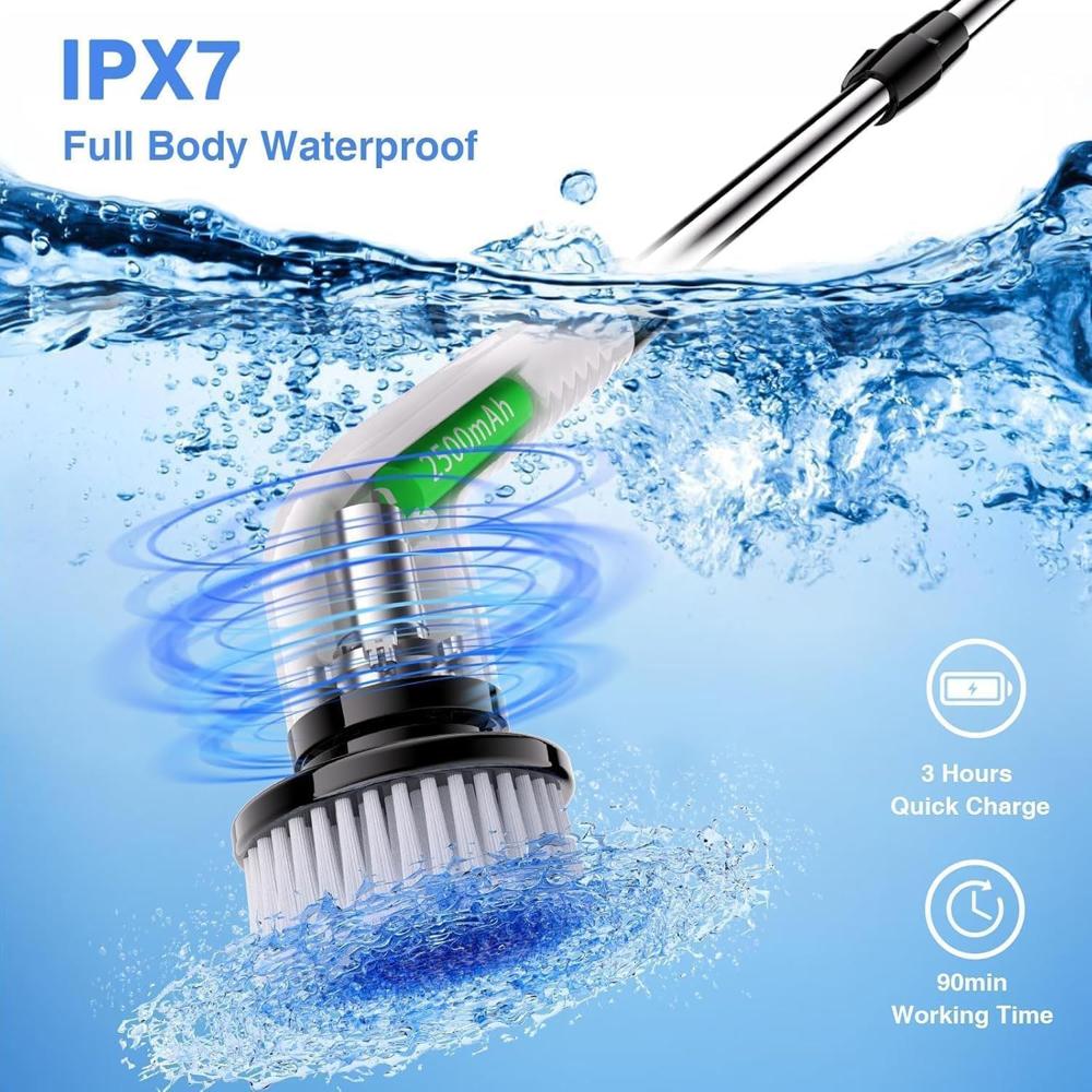 Spin Scrubber – 9-in-1 Rotating Cleaning Brush