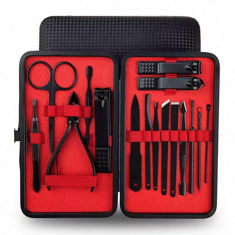 Premium Manicure Set Stainless Steel | 16 in 1 طقم مانيكيور فاخر من الفولاذ الصلب | 16 في 1