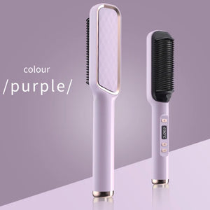 HEATED STRAIGHTENING BRUSH | 2024 New Version فرشاة تمليس ساخنة | إصدار 2024