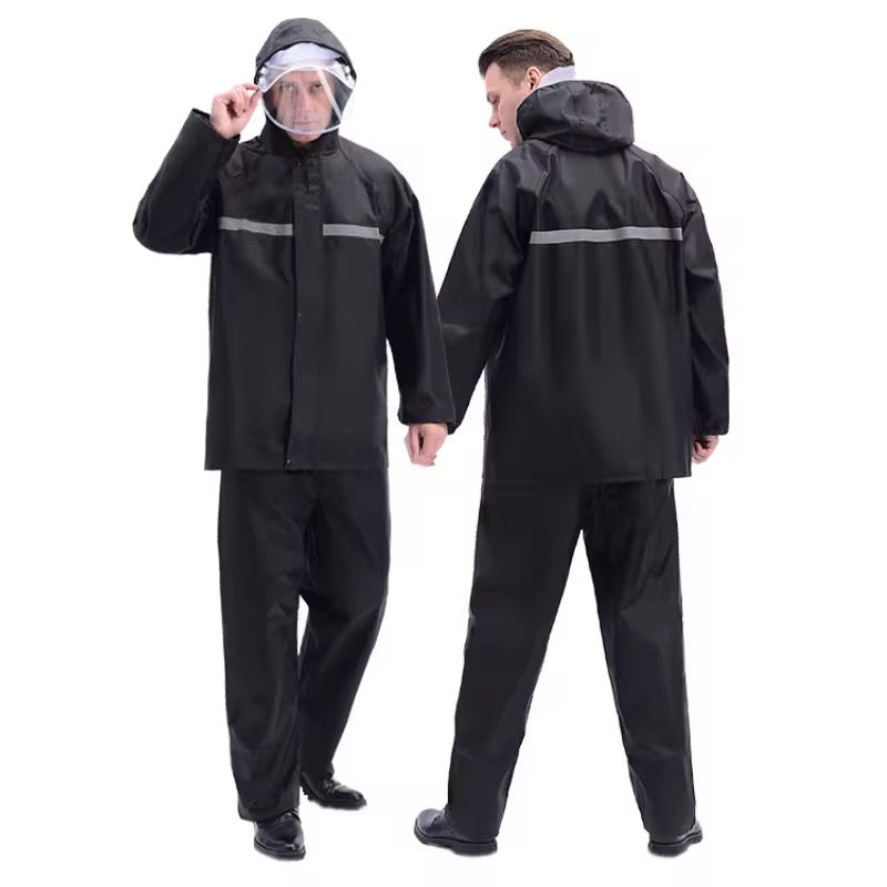 Motorcycle Waterproof Rain Coat معطف مطر مقاوم للماء للدراجات النارية