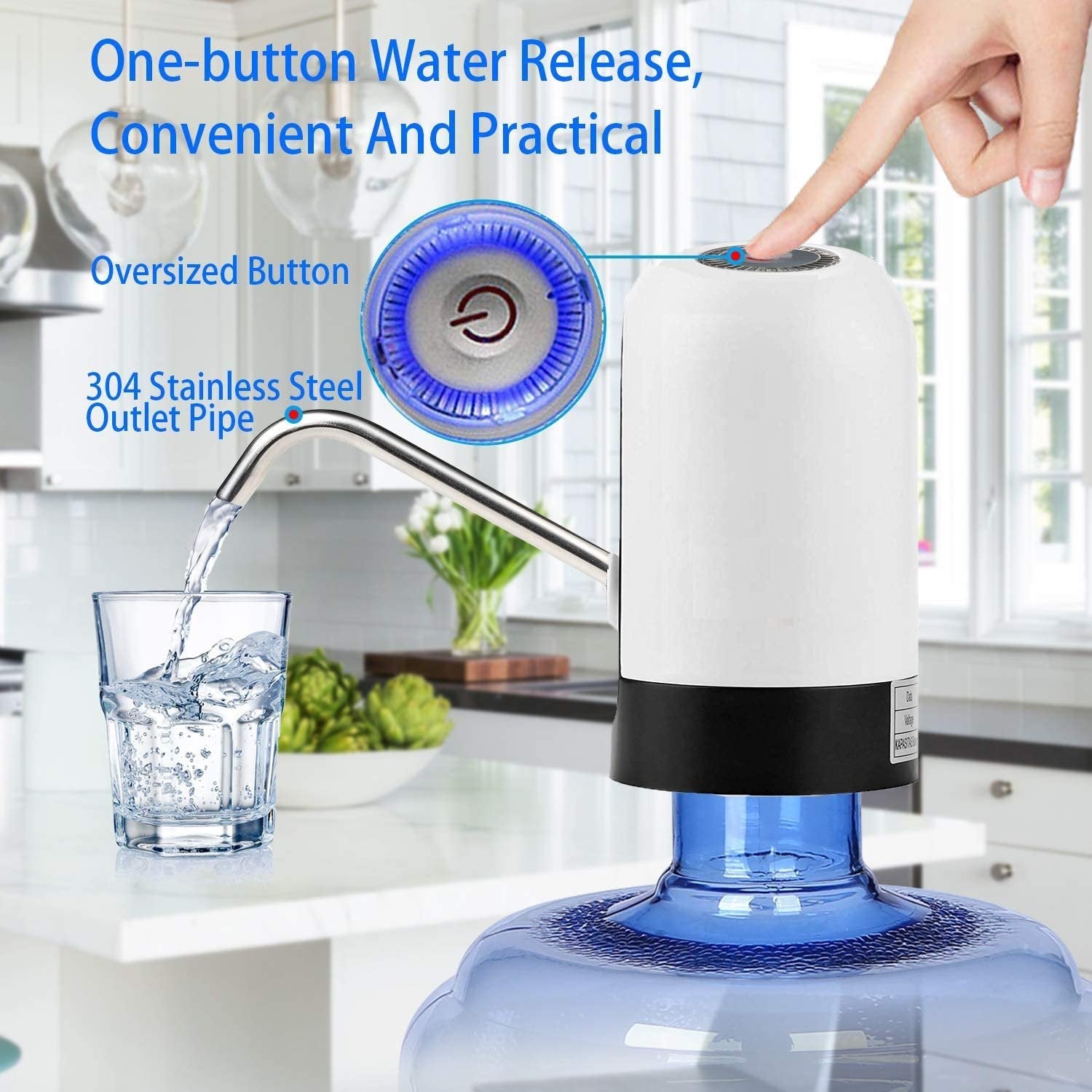 Premium Rechargeable Water Pump مضخة مياه فاخرة قابلة للشحن