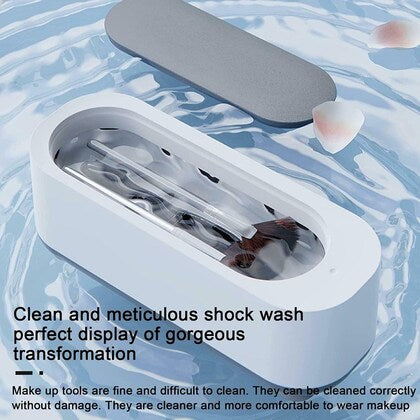 Ultrasonic Jewelry & Beauty Essentials Cleaner جهاز تنظيف المجوهرات بالموجات فوق الصوتية