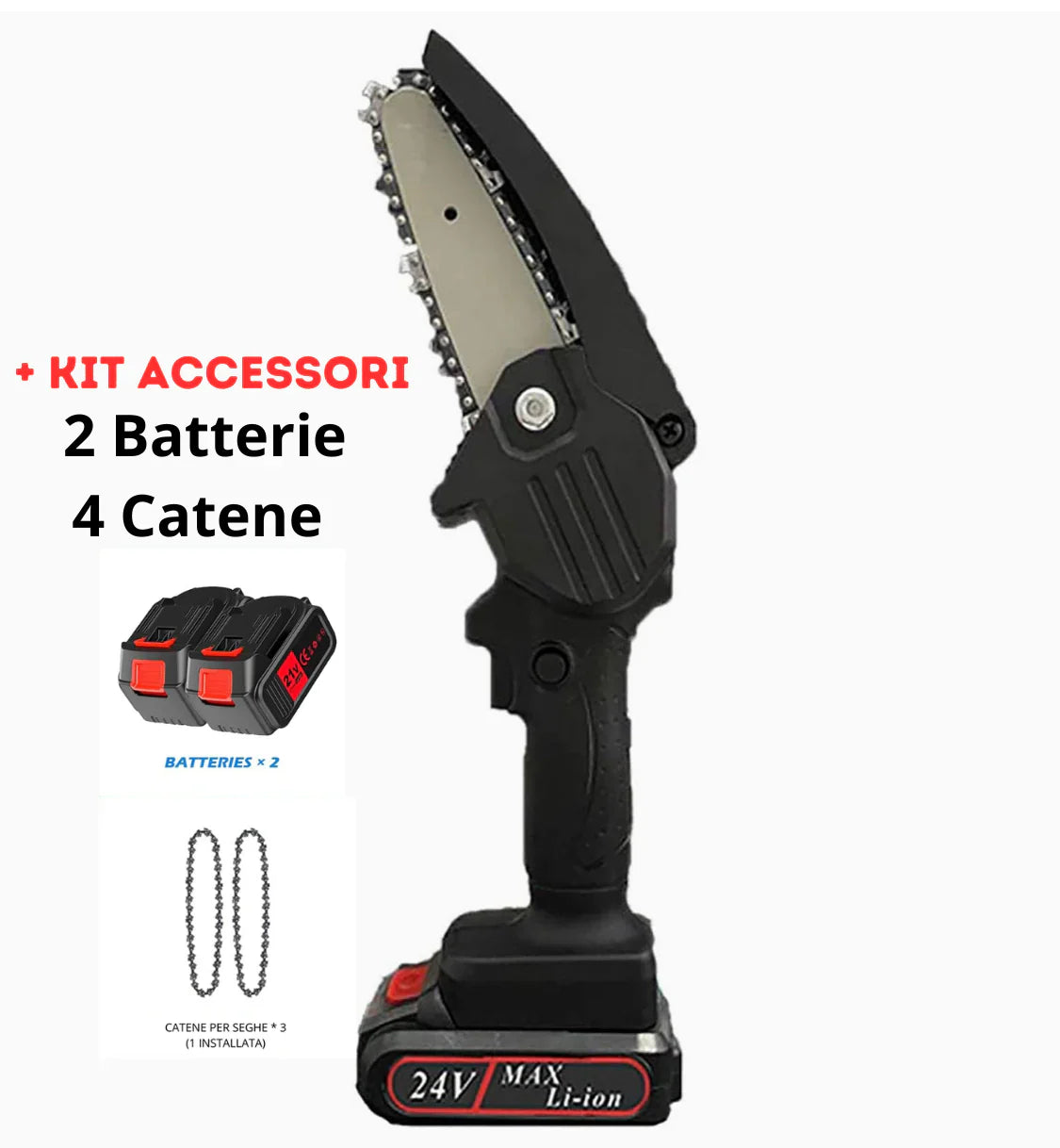 Electric Chainsaw - Dual Battery منشار سلسلة كهربائي - بطاريتان