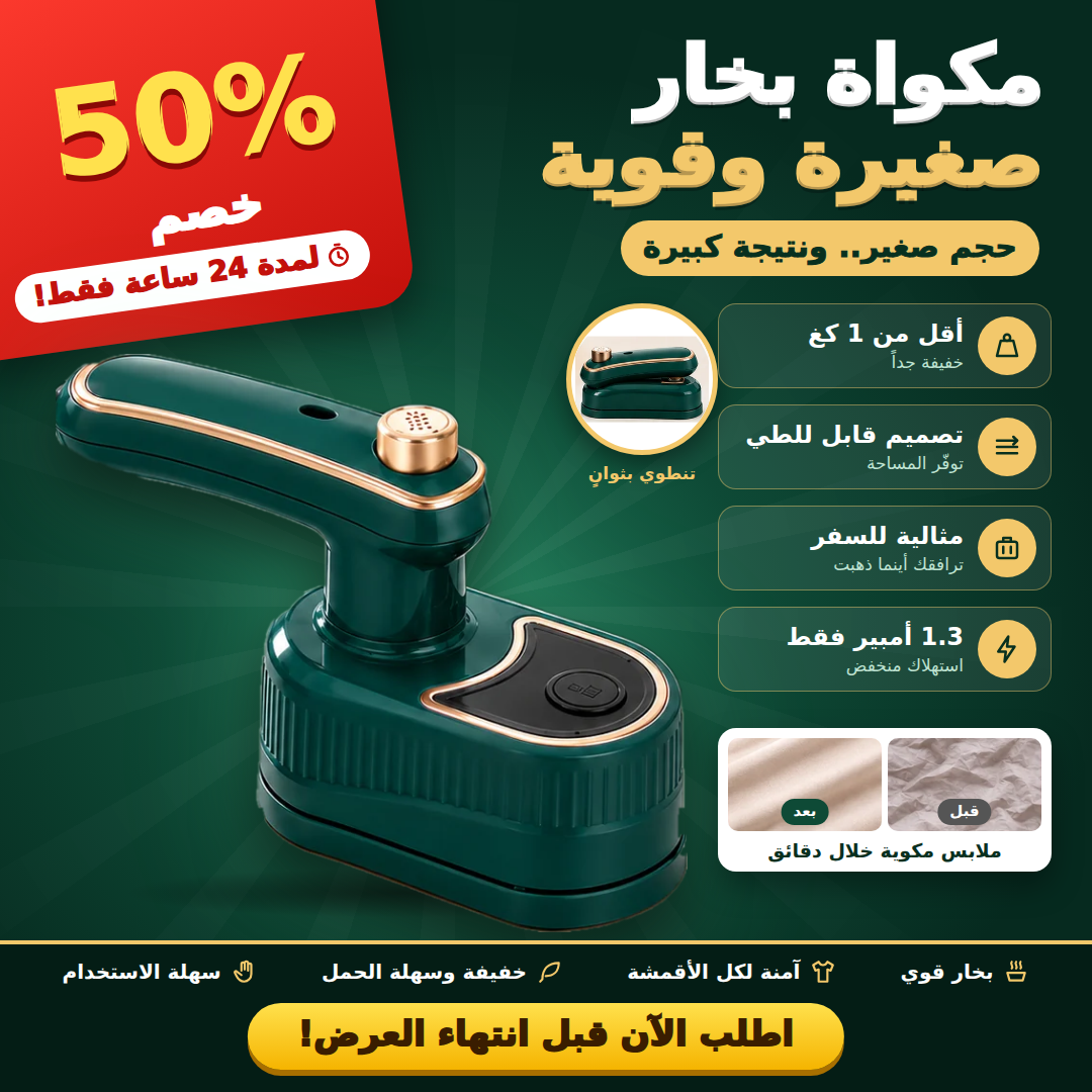 Portable Micro Steam Iron