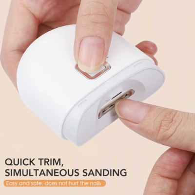 Electric Nail Cutter Clipper Trimmer قاطع أظافر كهربائي