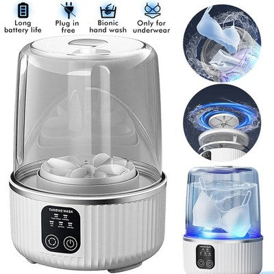 Underwear Rechargeable Washer with Laundry Cup غسالة الملابس الداخلية