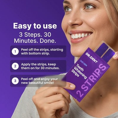 Professional Whitening Strips 42 Strips