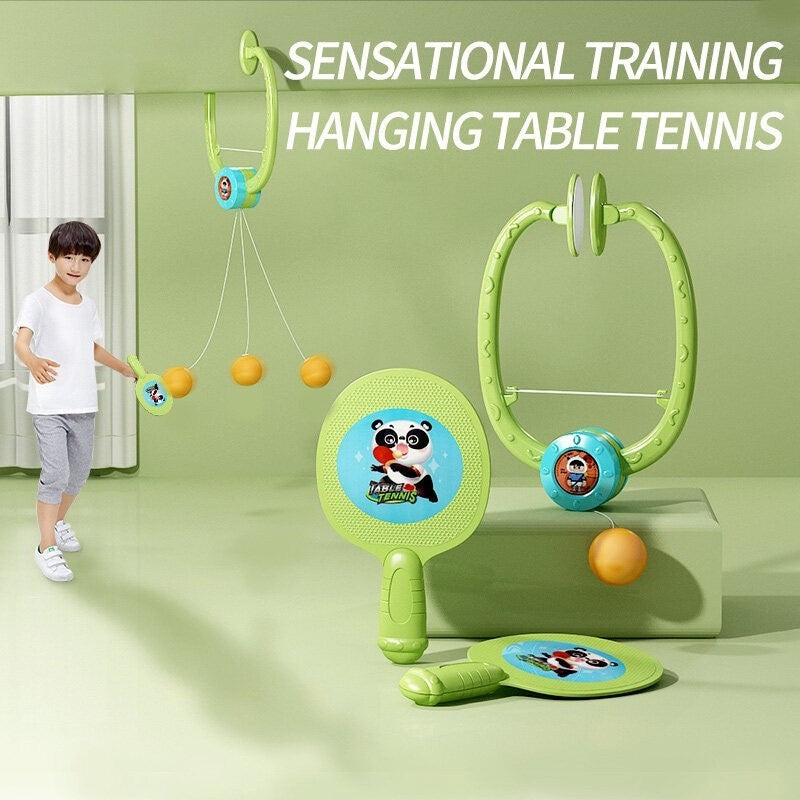 Hanging Self-training Table Tennis Game لعبة تنس طاولة معلقة للتدريب الذاتي