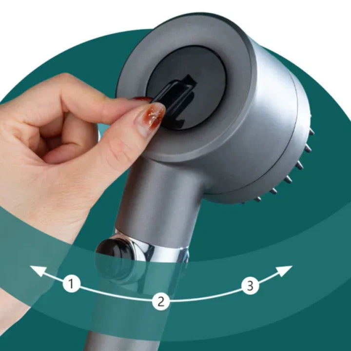 Showery® Turbo Massage Shower Head رأس دش توربو ماساج