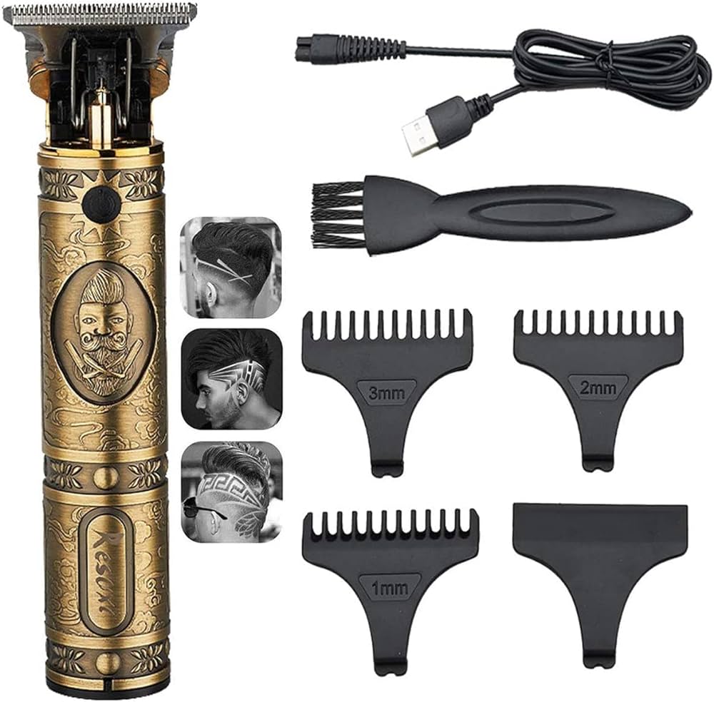 Professional Hair Trimmer T Blade | Double Zero Made in Germany ماكينة حلاقة احترافية دوبل زيرو صنع ألماني