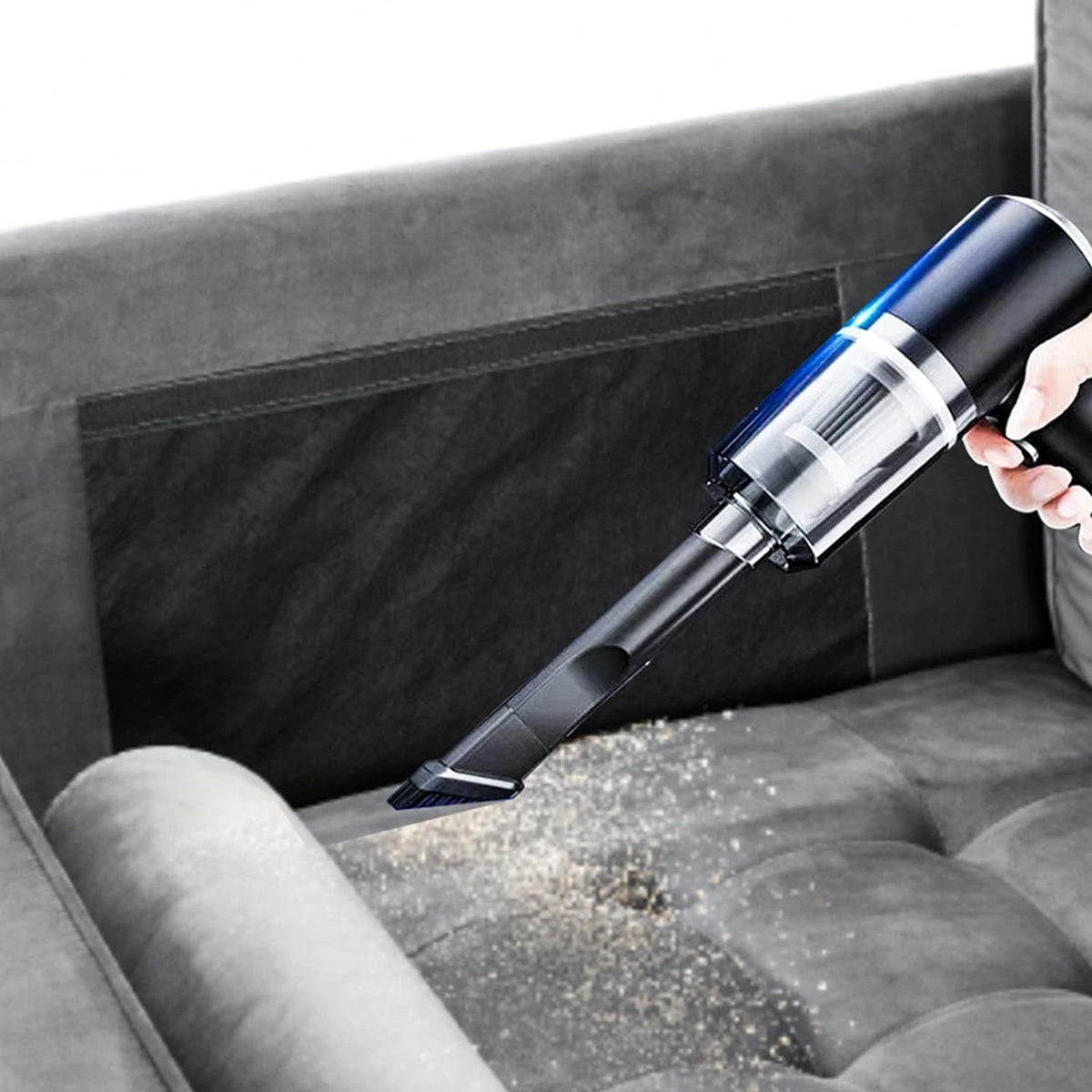 CORDLESS RECHARGEABLE VACUUM CLEANER مكنسة كهربائية لاسلكية قابلة للشحن