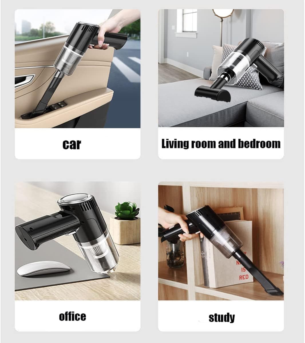 CORDLESS RECHARGEABLE VACUUM CLEANER مكنسة كهربائية لاسلكية قابلة للشحن