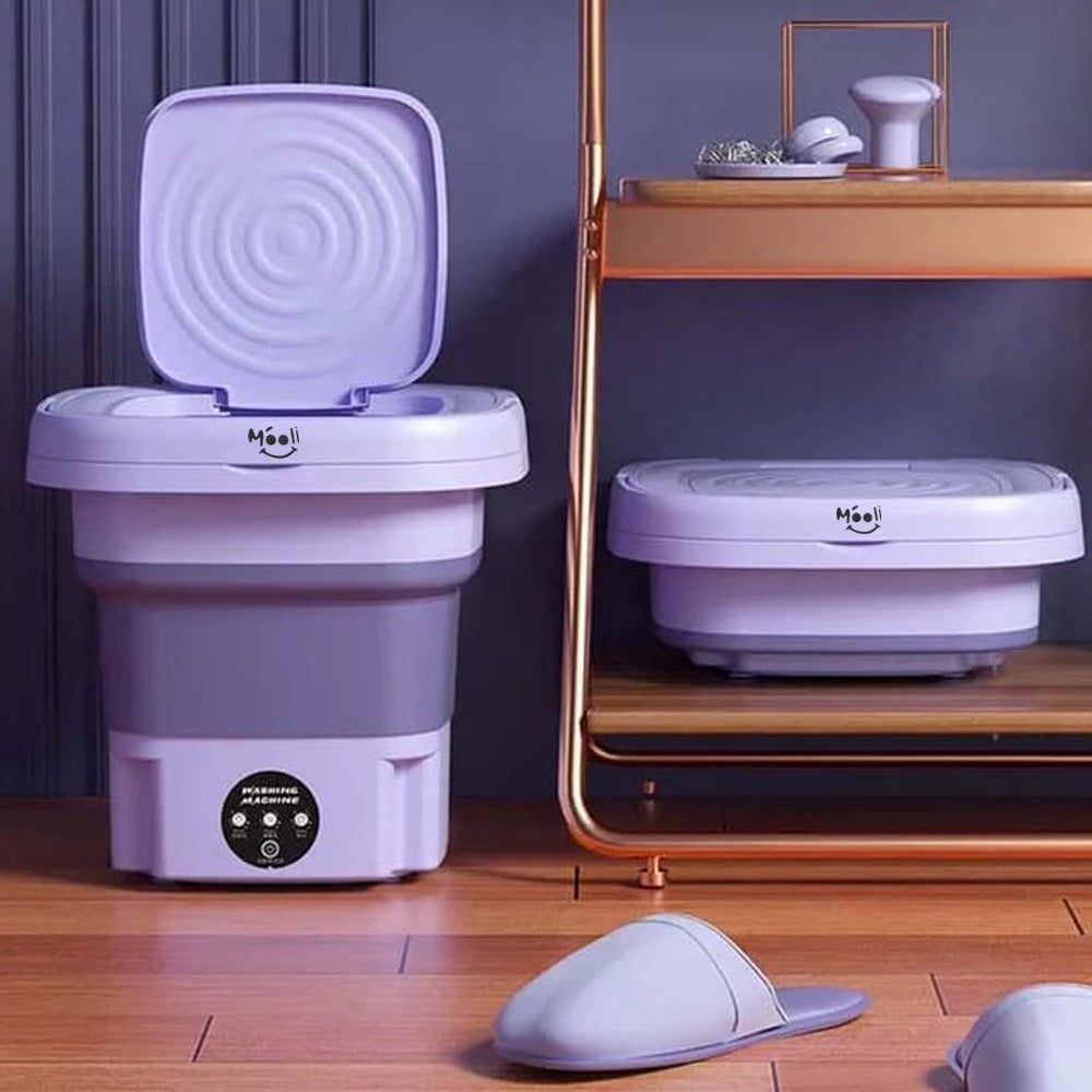 Foldable Washing Machine + Dryer غسالة ومجففة قابلة للطي