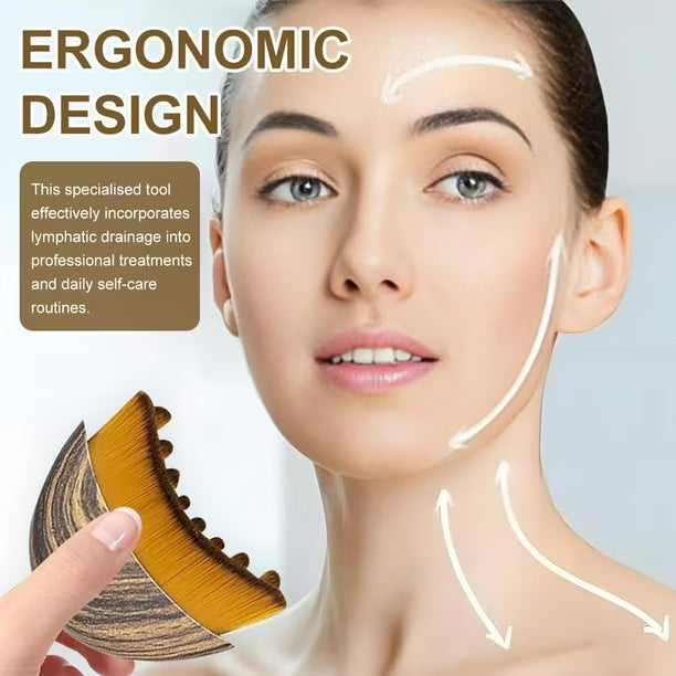 Lymphatic Contour Face Brush فرشاة كونتور الوجه