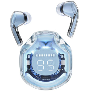 Clear Crystal AT8 Bluetooth Wireless Earbuds سماعات بلوتوث لاسلكية