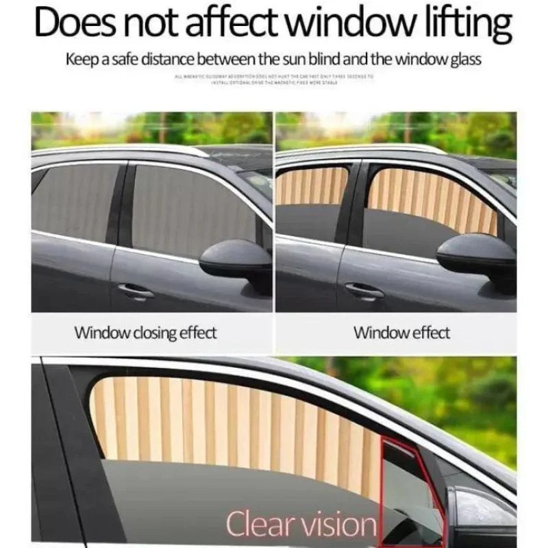 Car Window Curtains | 4 PCS ستائر نوافذ السيارة | 4 قطع