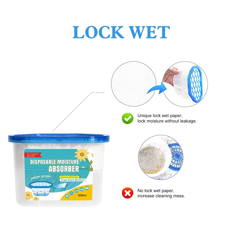 Moisture Absorber Dehumidifier, Unscented مزيل الرطوبة بدون عطر