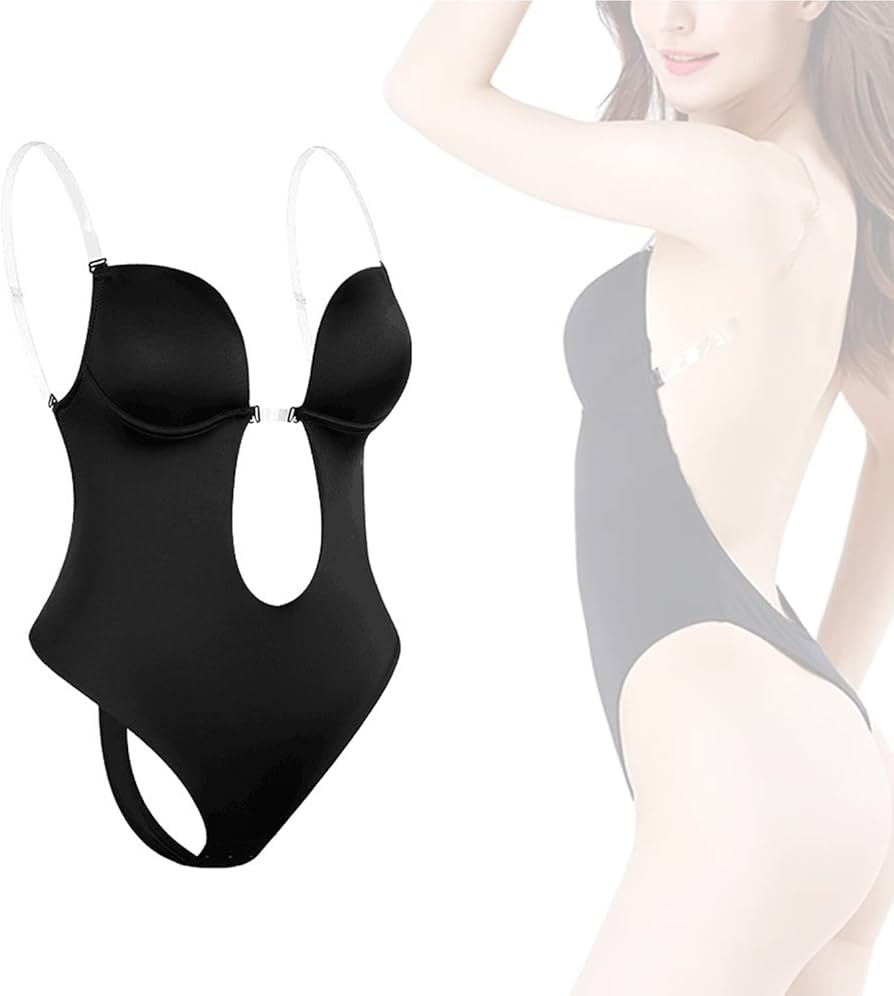 Backless Bra Shape Bodysuit بودي سوت مشكل بدون ظهر