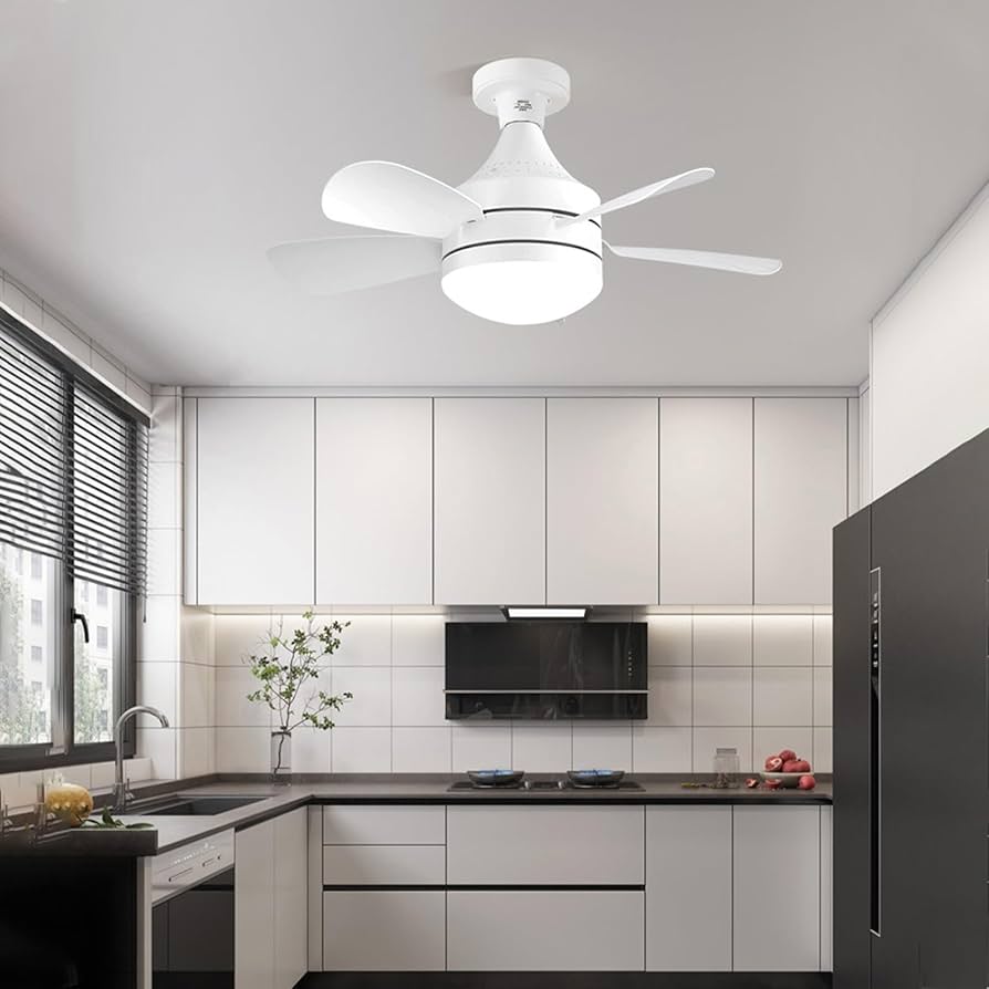 LED Ceiling Fan Light مروحة سقف بإضاءة LED