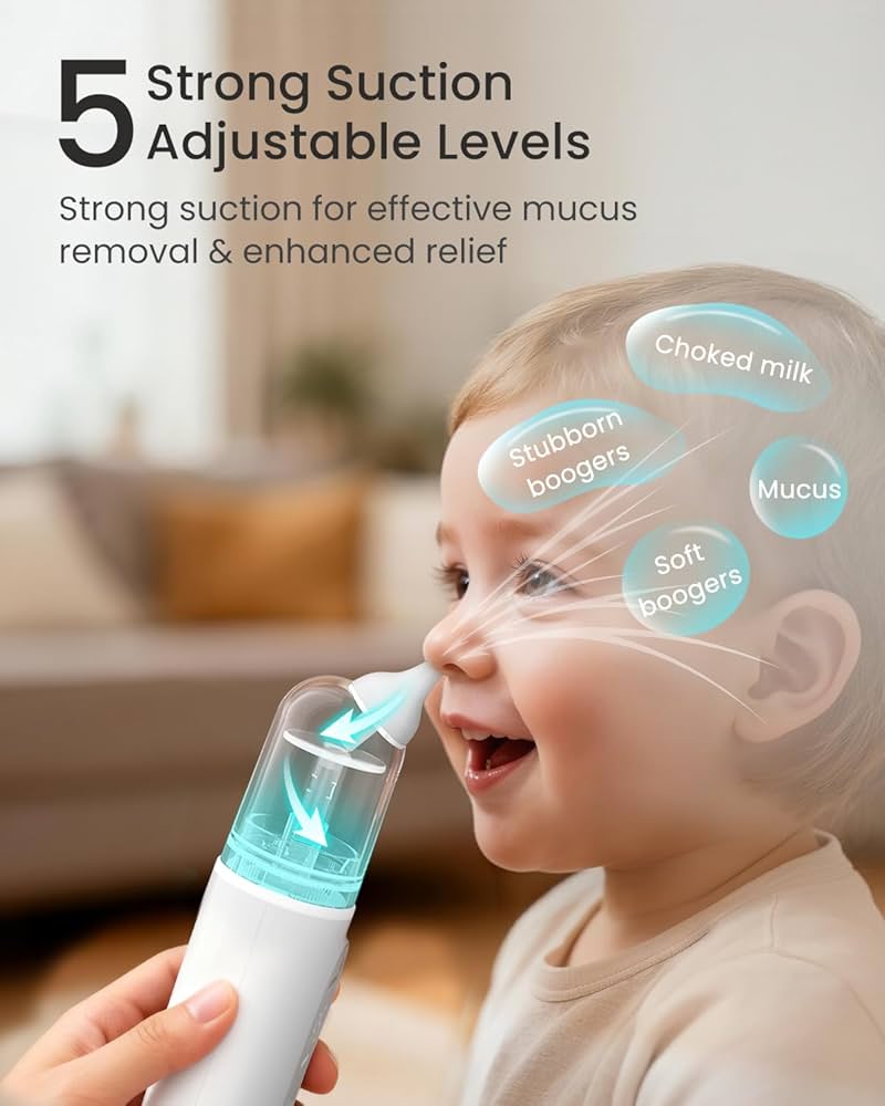 Baby Electric Nasal Aspirator شافط أنف كهربائي للأطفال