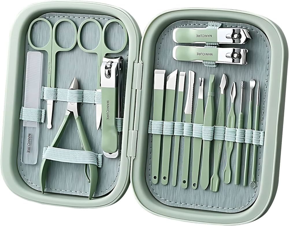 Professional Nail Manicure Set | 24 In 1 طقم مانيكيور احترافي | 24 في 1