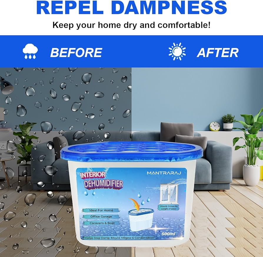 Moisture Absorber Dehumidifier, Unscented مزيل الرطوبة بدون عطر