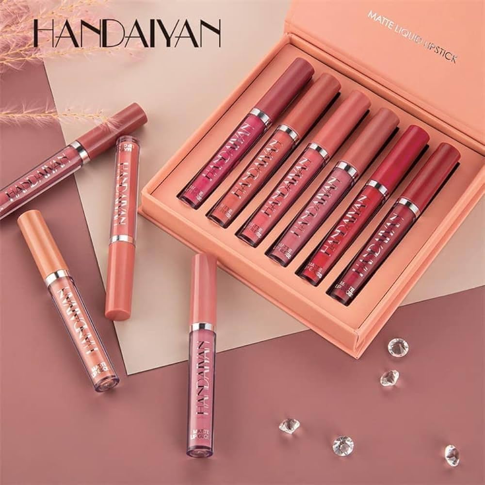 Lipstick Handaiyan Matte Set طقم أحمر شفاه مات