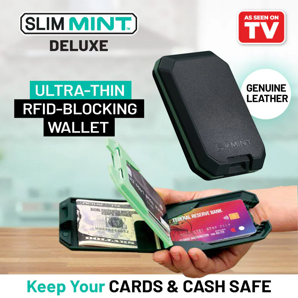 Heavy Duty RFID BLOCKING WALLET محفظة متينة بحماية RFID