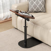 Adjustable Height 360° Swivel C-Shaped Side Table طاولة جانبية قابلة للتعديل