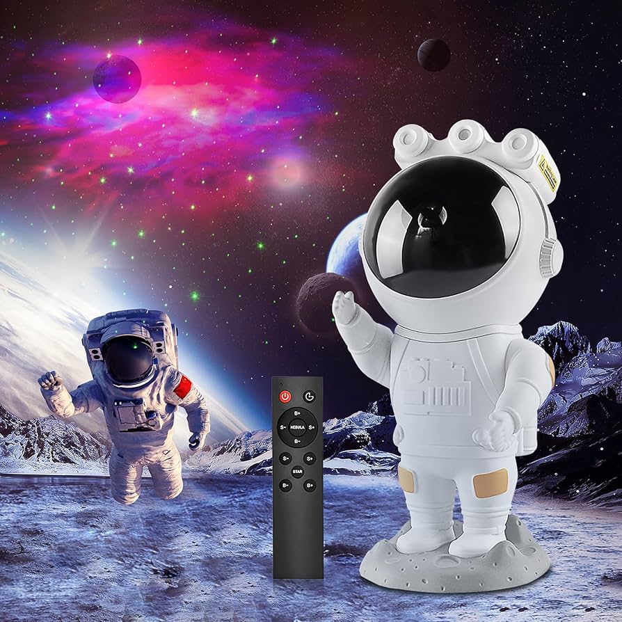 Astronaut Galaxy Star Projector | Big Size جهاز عرض نجوم المجرة بشكل رائد فضاء | حجم كبير
