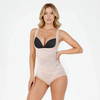 Open Bust Cross Compression Bodysuit