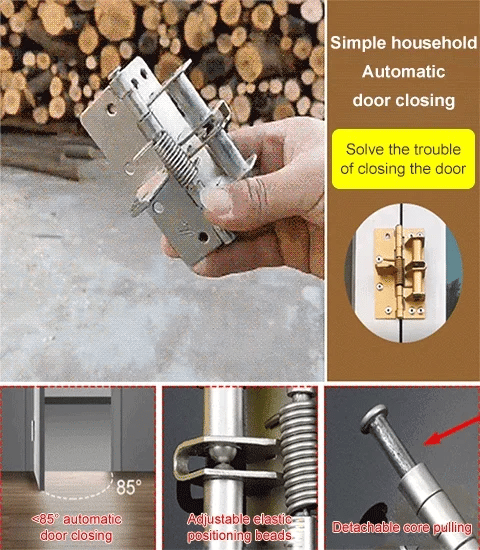 Automatic closing Spring Hinge مفصلة ذات إغلاق تلقائي