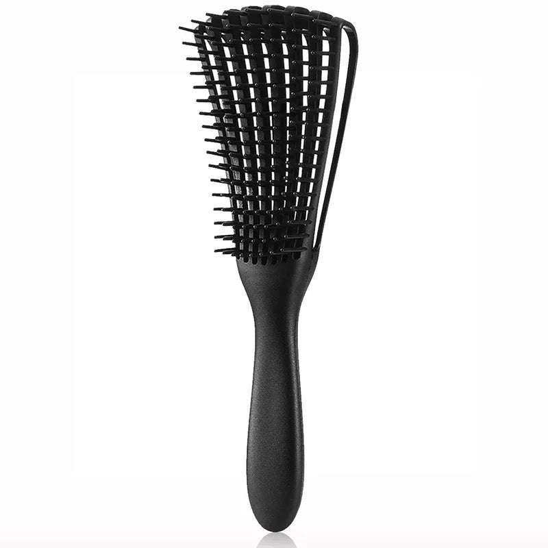 2 in 1 Detangler & Styler Hair Brush فرشاة شعر مفككة التشابك ومصففة 2 في 1
