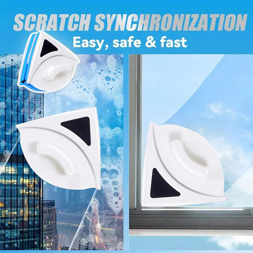 Magnetic Window Cleaner For Double Vitrage منظف نوافذ مغناطيسي للزجاج المزدوج