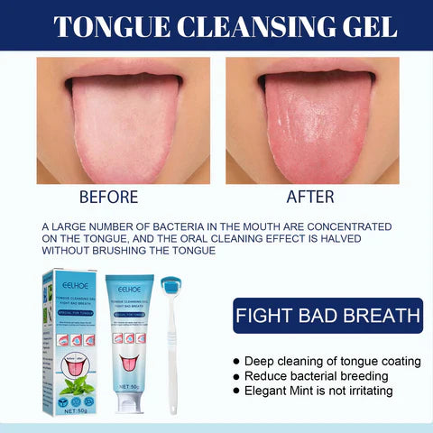 Tongue Cleaning Kit طقم تنظيف اللسان