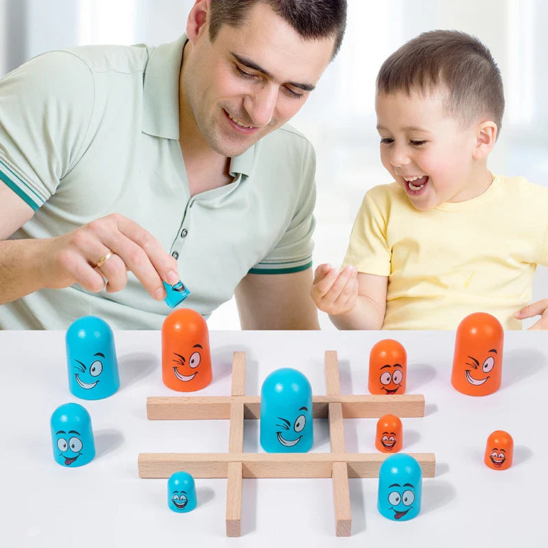 Tic Tac Toe Gobble Chess Game لعبة شطرنج تيك تاك تو
