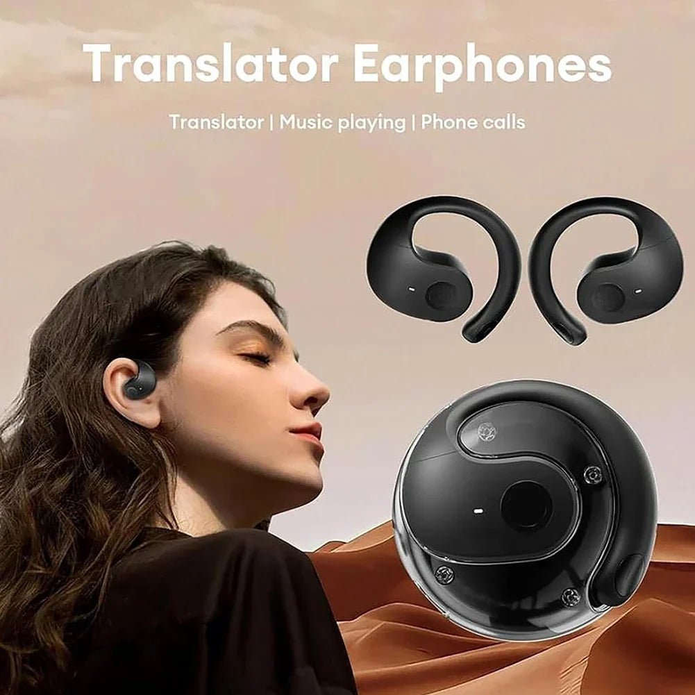 AI Smart H79 Translation Headphones سماعات ترجمة ذكية