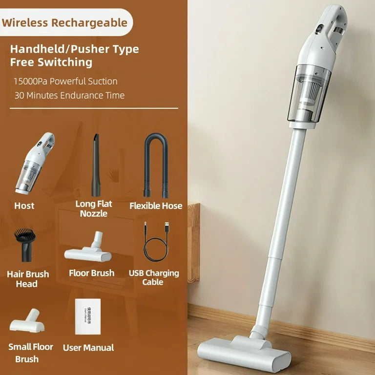 Portable Vacuum Cleaner Wireless | 3 in 1 مكنسحة كهربائية لاسلكية محمولة | 3 في 1