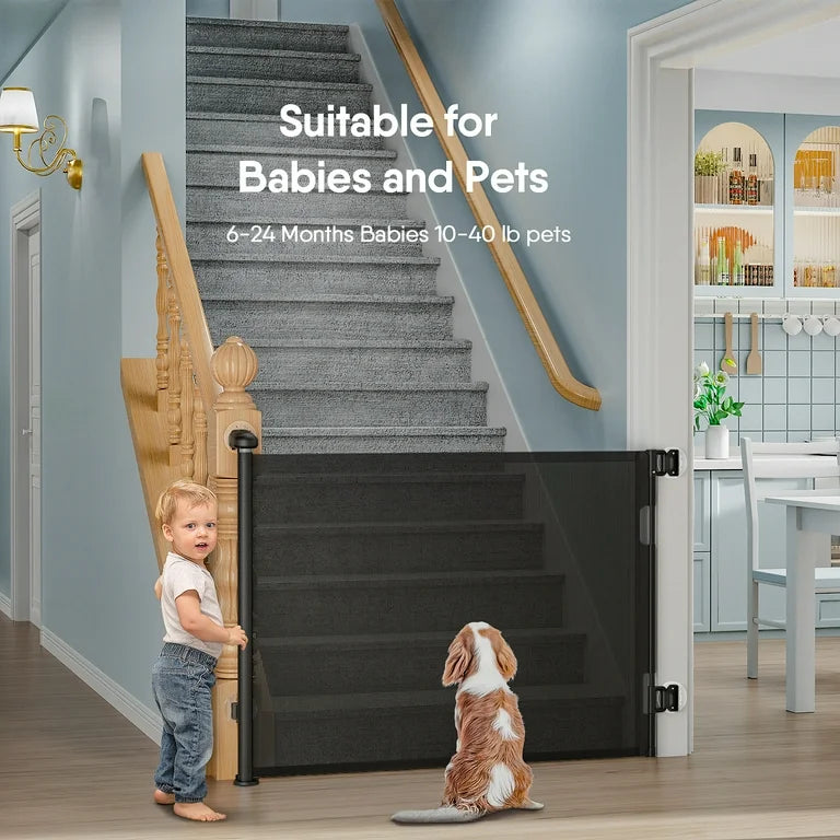 Retractable Safeway Baby Gate بوابة أمان قابلة للسحب للأطفال