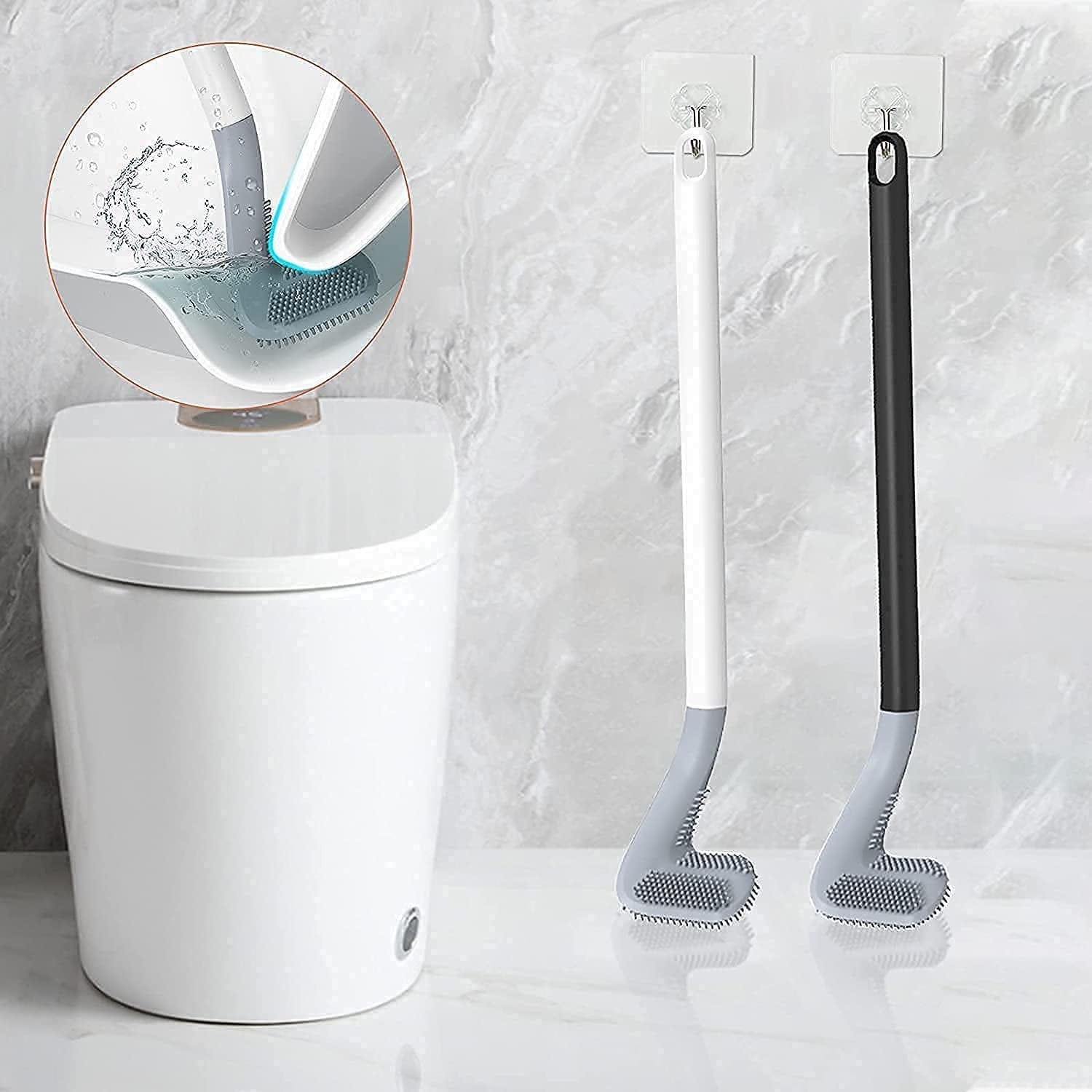 ( Buy 1 Get 1 Free ) Golf Head Toilet Brush فرشاة تواليت برأس غولف (اشتري 1 واحصل على 1 مجاناً)